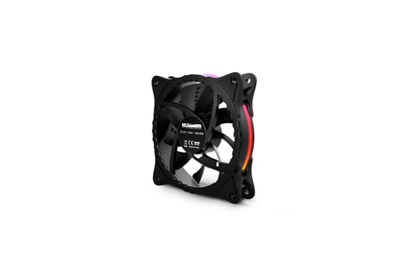 NOX NXHUMMERXFAN sistema di raffreddamento per computer PC case Fan 12 cm Nero
