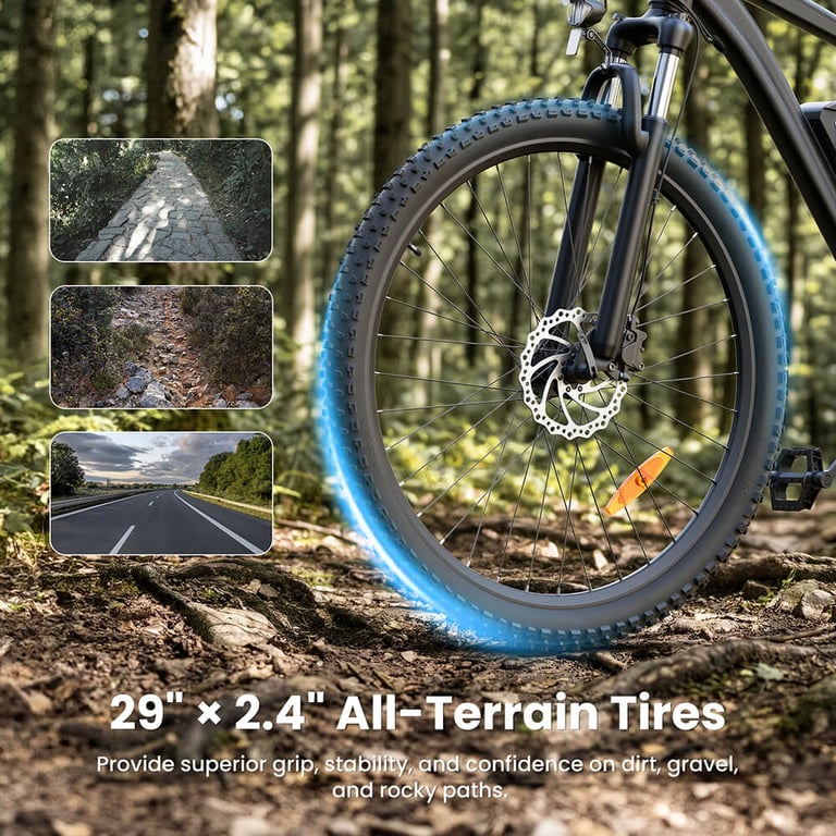 Touroll U3 Pro – Vélo électrique 29 / batterie 48V 15Ah - vue 4