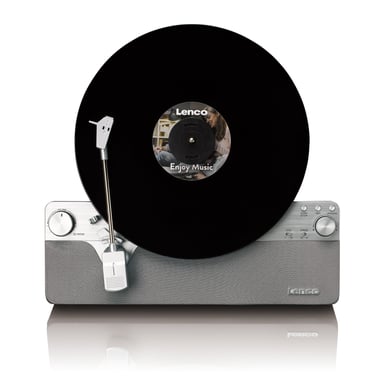 Lenco LSA-071SI Tocadiscos de tracción por correa Gris Totalmente automático