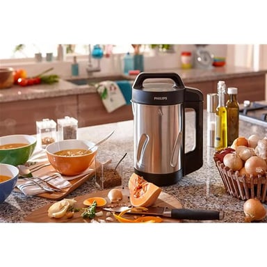 Blender chauffant Philips Viva Collection 1,2 L - Argent