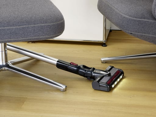 Severin HV 7168 aspiradora de mano Negro, Rojo, Plata Sin bolsa