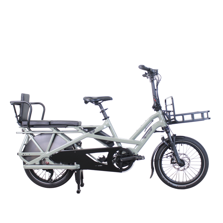 VTC électrique Moustache Samedi 28.1 Taille — 400 Wh 36V Active Line Plus 50 Nm 9 vitesses suspension avant - vue 4