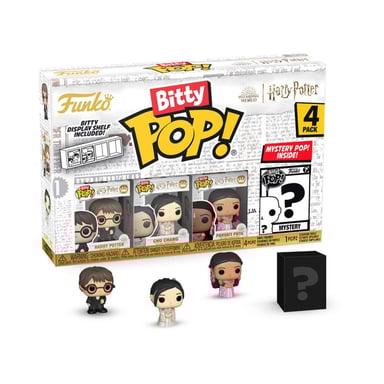 Pack 4 Figurines Funko Bitty Pop Harry Potter GoF Harry