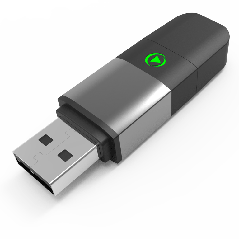 Adaptateur BT 2en1 USBA+C CarPlay / Android Auto - vue 5
