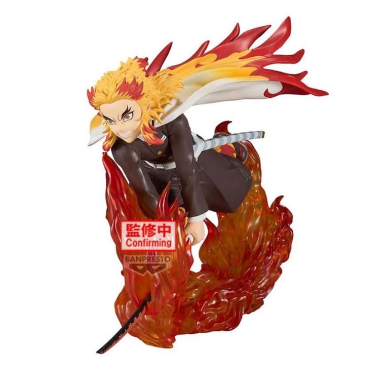 Figurine Banpresto Demon Slayer Kimetsu no Yaiba Vibration Stars Plus Kyojuro Rengoku