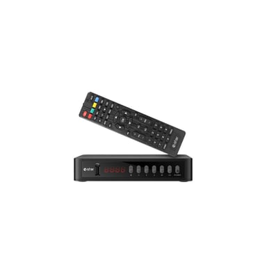 eSTAR T2 618 UHD TV set-top boxe Terrestre Full HD Noir