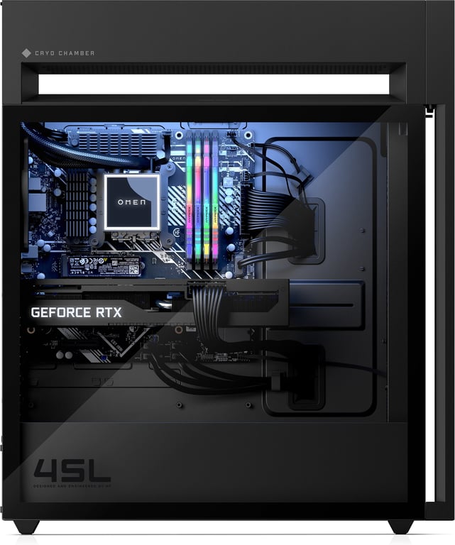 OMEN by HP 45L GT22-2022nf Intel® Core™ i7 i7-14700K 32 Go DDR5-SDRAM 1 To SSD NVIDIA GeForce RTX 4080 SUPER Windows 11 Home Tower PC Noir - Neuf