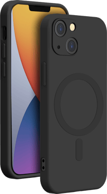 Cover in silicone compatibile con MagSafe per iPhone 14