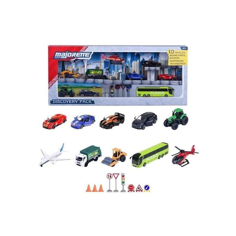 MAJORETTE Majo Set Découverte 10 Pcs dès - vue 2