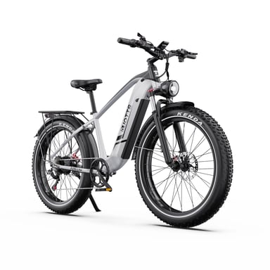 VéLo Électrique F26 Lite | Vitesse Max 25 km/h | Autonomie 50 km | Moteur 250W | Batterie 48V 20Ah | Pneus 26 Pouces | Blanc