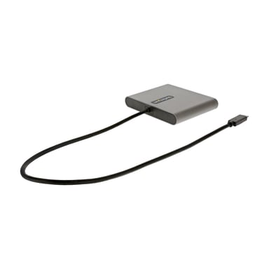 StarTech.com Adaptador USB-C a 4 Puertos HDMI - Tarjeta Gráfica y de Vídeo Externa - Dongle Llave USB Tipo C a 4x HDMI - 1080p a 60Hz - Conversor Mult