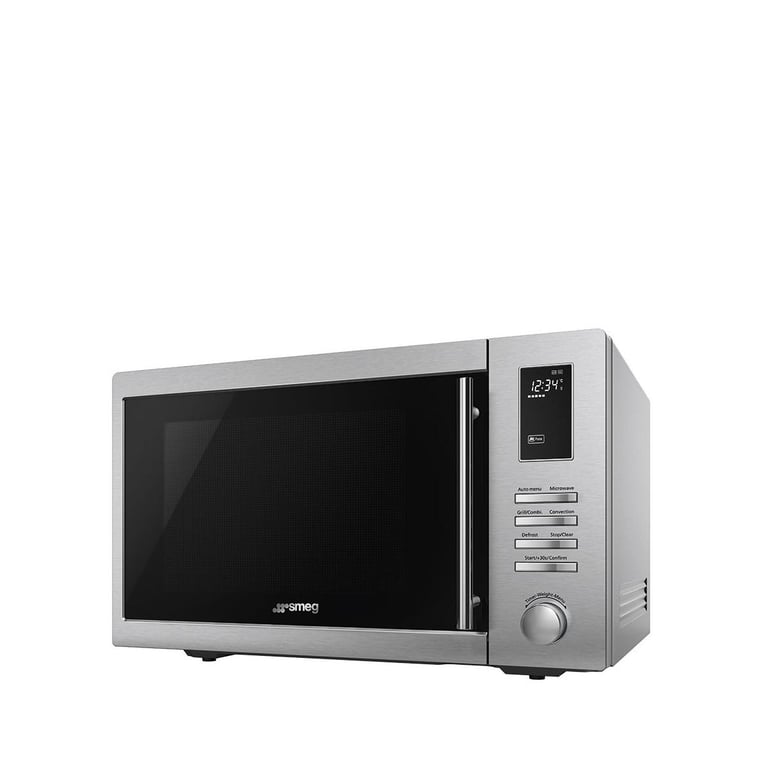 Four à micro ondes SMEG MOE34CXI2 Inox - vue 3