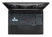 ASUS TUF Gaming A15 FA506NC-HN001W Notebook AMD Ryzen? 5 7535H 39,6 cm (15,6'') Full HD 16 GB DDR5-SDRAM 512 GB SSD NVIDIA GeForce RTX 3050 Wi-Fi 6 (802.11ax) Windows 11 Home Nero