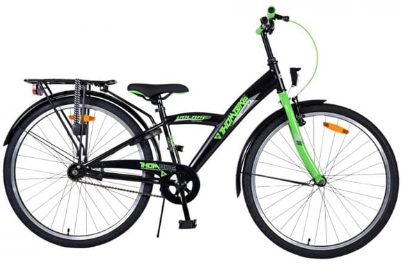 Bicicletta Volare 22614 66 cm (26'') Nero, Verde