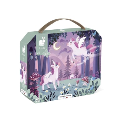 Puzzle Unicornios Mágicos - 54 piezas educativas para niños