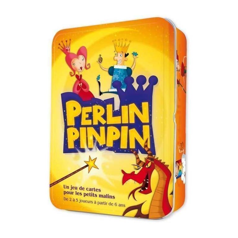 Jeu de Cartes Asmodee Perlinpinpin – Jeu de Mémoire et Stratégie pour 2 à 5 Joueurs dès 6 Ans - vue 3