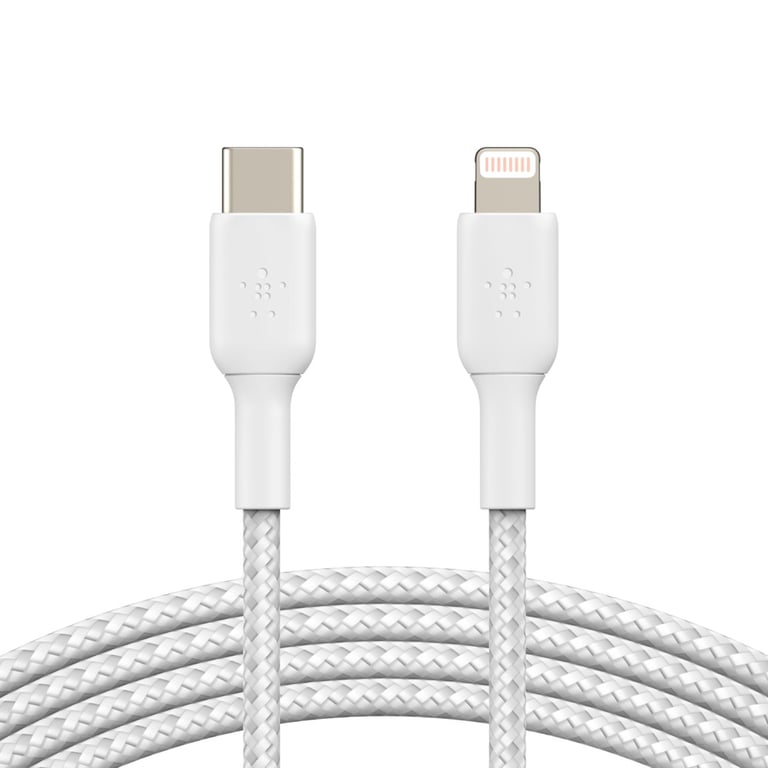 Câble à gaine tressée USB-C vers Lightning BOOST?CHARGE™ (1 m