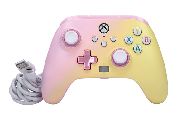 PowerA XBGP0003-01 mando y volante Rosa USB Gamepad Analógico Xbox, Xbox Series S, Xbox Series X
