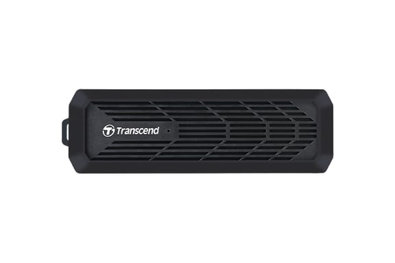 Transcend TS-CM10G Carcasa de discos de almacenamiento Altavoz ssd Negro M.2