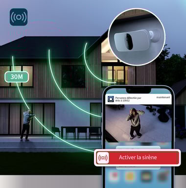 Arlo Pro 3 Floodlight Telecamera di sicurezza IP per interni e per esterni 2560 x 1440 pixel Parete