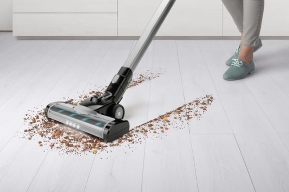 Taurus HVCA7290B Aspiradora escoba Batería Secar HEPA Sin bolsa 0,65 L Plata