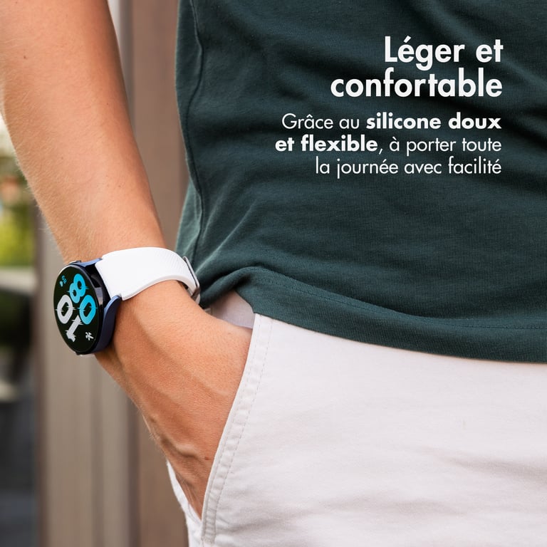 Bracelet 22mm Silicone - vue 3