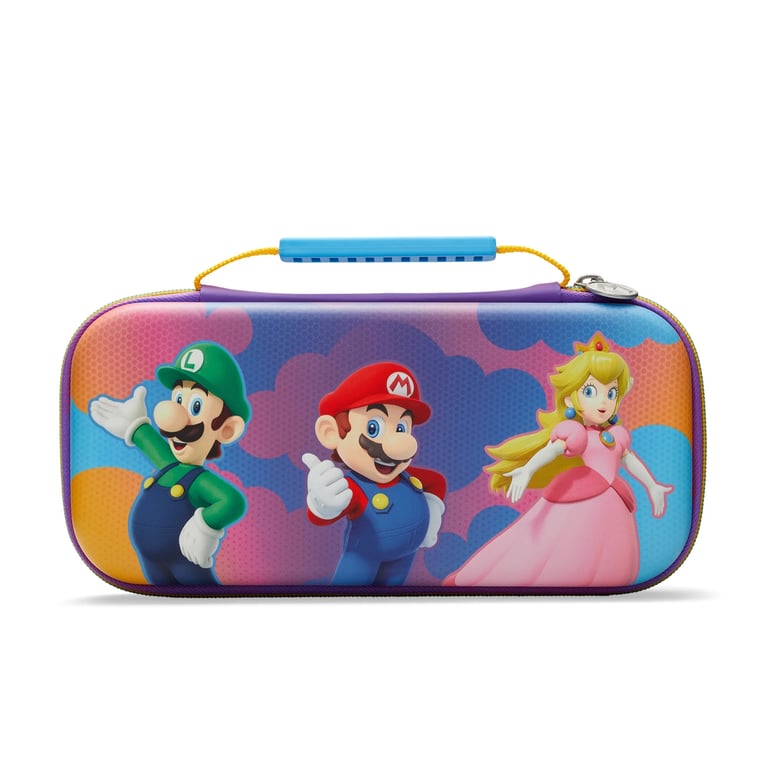 PowerA NSCS0302-01 Housse de protection pour console de jeux portable Boîtier robuste Nintendo Mesh, Caoutchouc Multicolore - Neuf