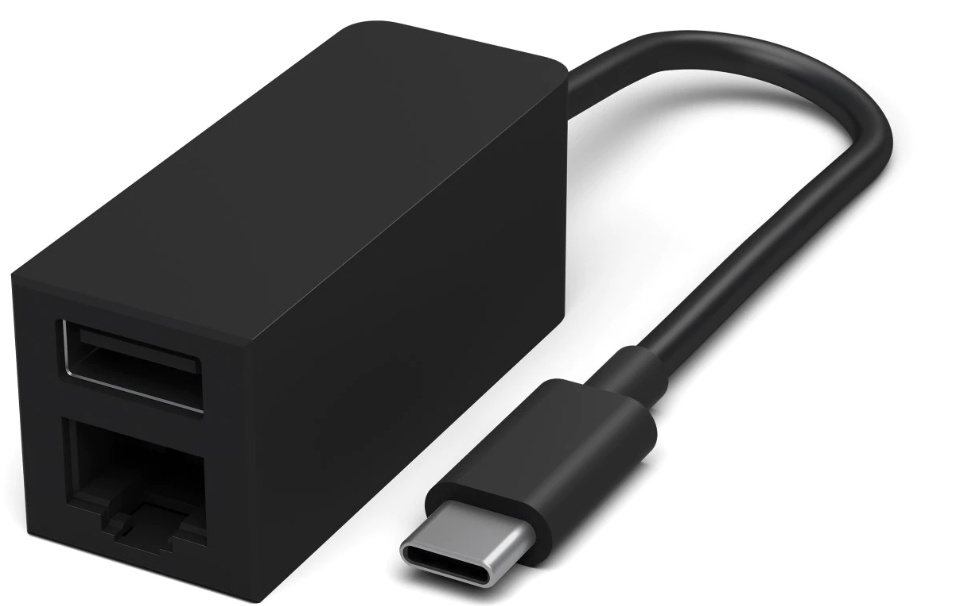 Adaptateur Ethernet MICROSOFT USB C - vue 2