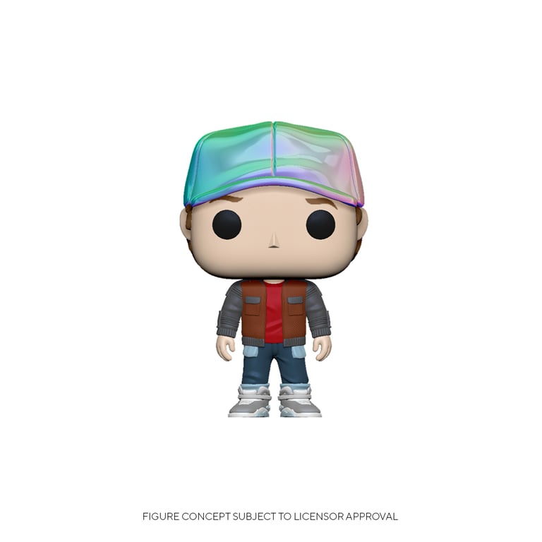Funko POP Movies: BTTF Marty in Future Outfit - vue 2