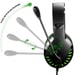 Casque Gamer Pro H3 Vert pour PC, Xbox One, Xbox One Série S et X