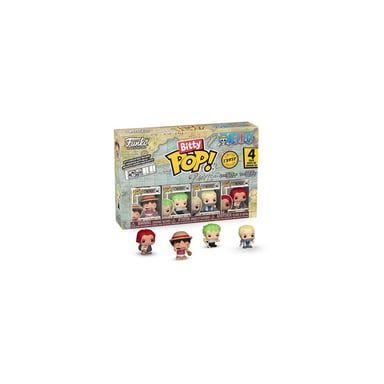 Pack de figurines Funko Bitty Pop! One Piece 4 figurines 2,3 cm Coloris unique