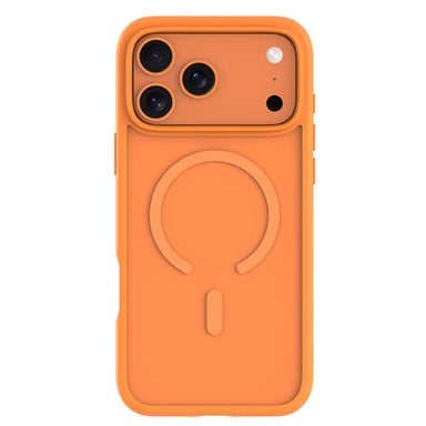 DBRAMANTE1928 Funda MagSafe para iPhone 17 Pro Max Grenen Antichoque Reciclada Naranja