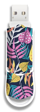 Integral INFD128GBXPRLEAVES3.0 unidad flash USB 128 GB USB tipo A 3.2 Gen 1 (3.1 Gen 1) Multicolor