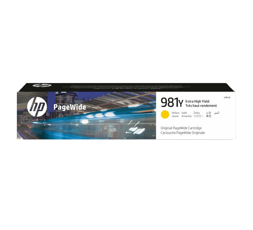 HP Cartouche Jaune L0R15A