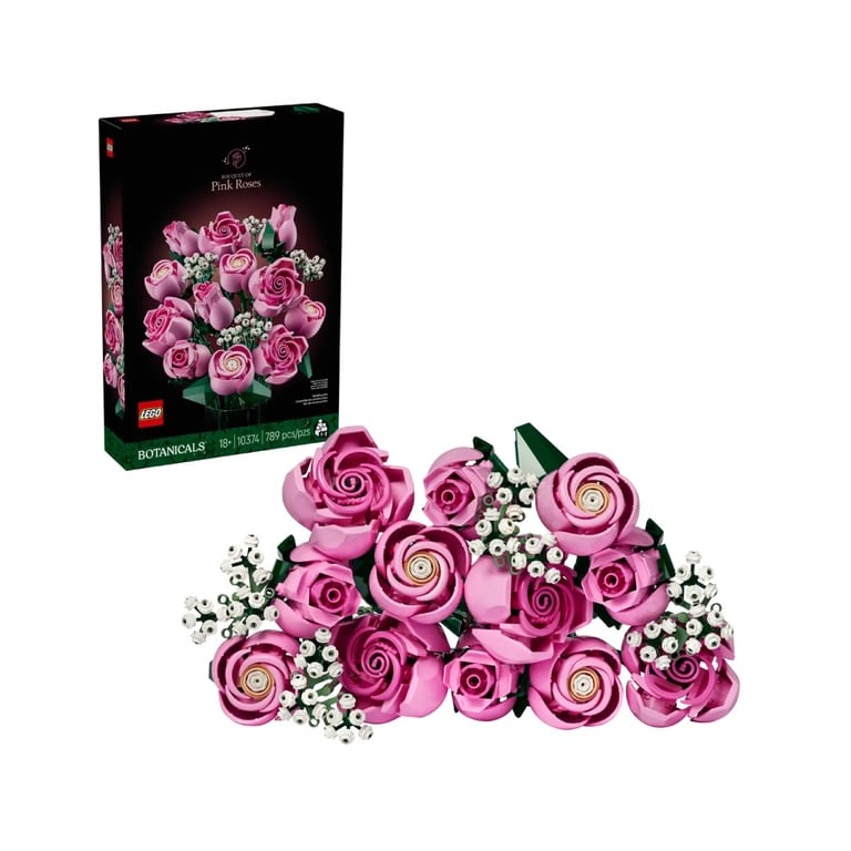 LEGO Botanicals Bouquet de Roses Roses 10374 - vue 5