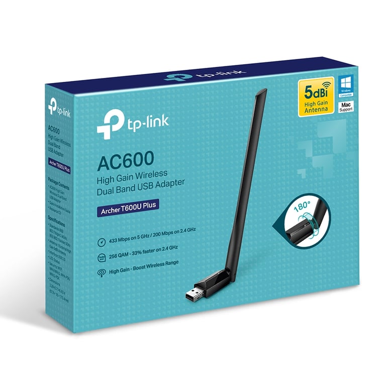 TP Link AC600 WLAN 600 Mbit/ Neuf - vue 2