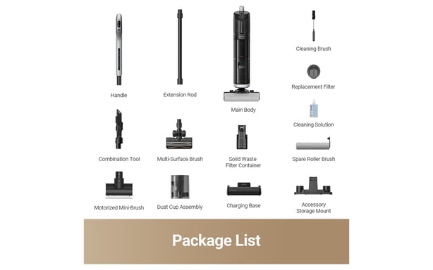 H14 Dual - Aspiradora 5 en 1
