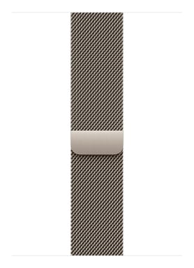Apple MC7J4ZM/A accessorio indossabile intelligente Band Titanio Acciaio inox (46MM NATURAL MILANESE - LOOP - S/M)