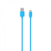 Câble iPhone / Galaxy / Google - USB vers Type-C 3A - 1,5 mètres - Collection POP - Bleu