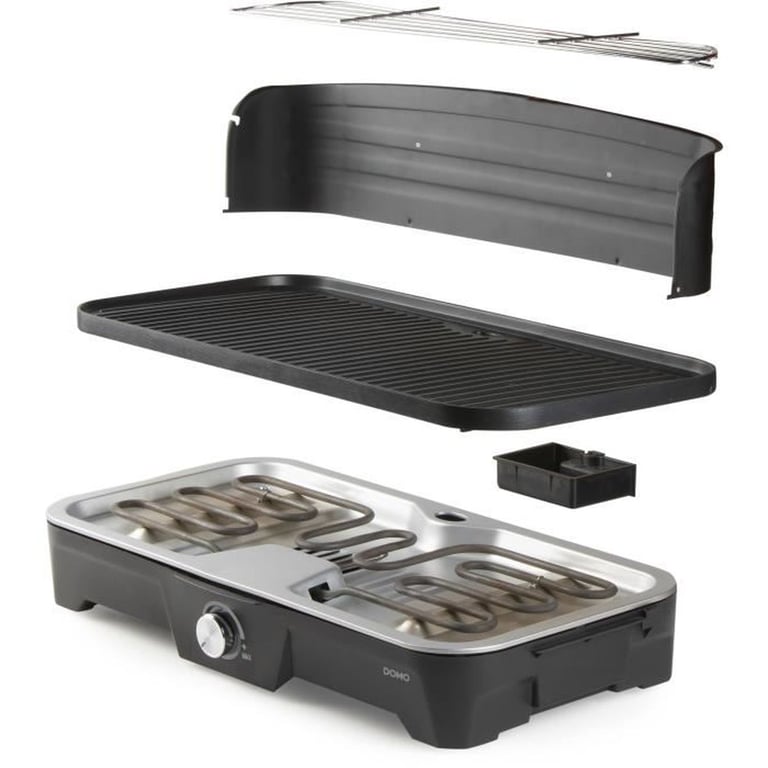 Grill De Table DOMO DO9260G – Puissance 2200W, Surface 50 x 25cm - vue 3