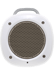 Airbeat-10 Altoparlante Bluetooth portatile con microfono, bianco