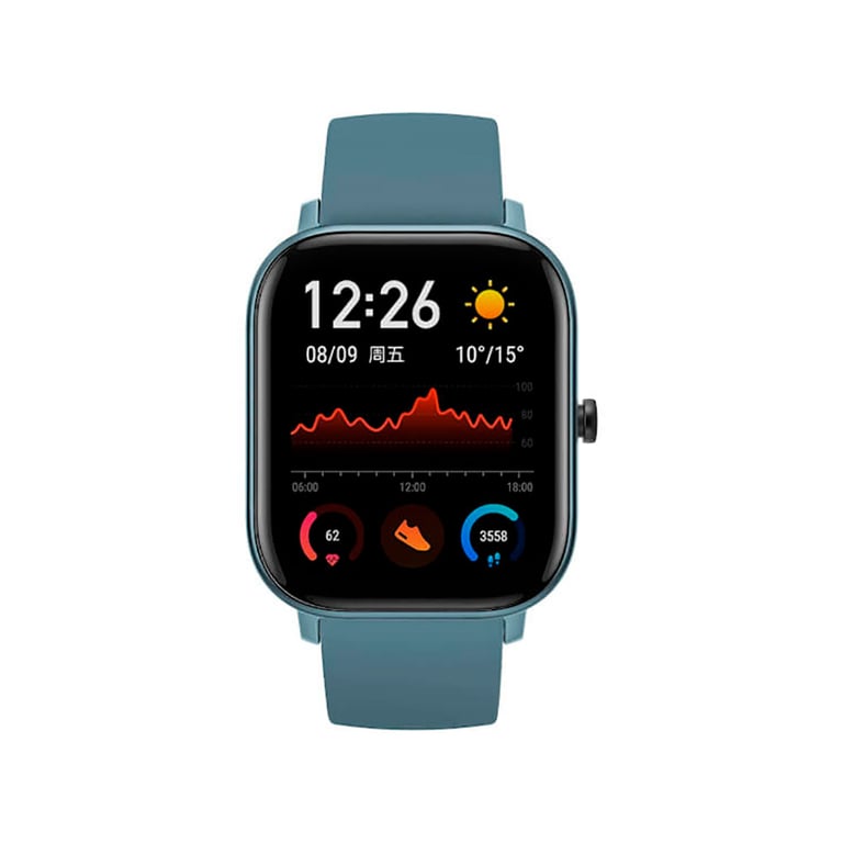 Montre conectée Xiaomi Amazfit GTS 42 mm, bleu