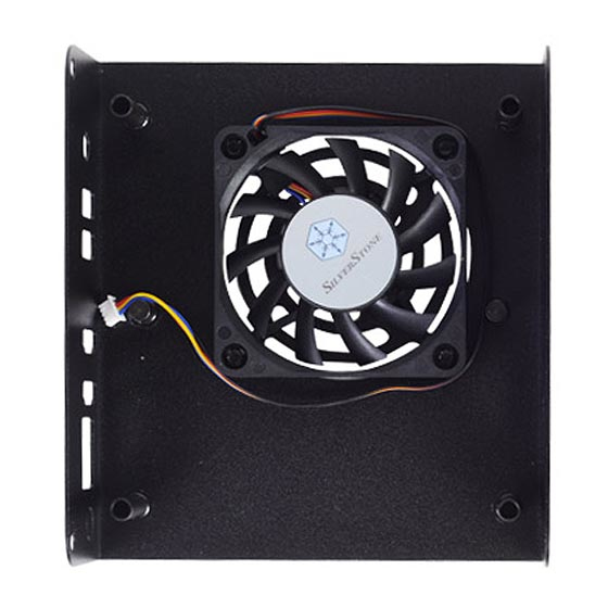 Silverstone Sst pt14b h1t1 Intel Nuc Gehäuse Schwarz - vue 3