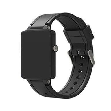 Bracelet de montre Garmin Vivoactive Acetate en silicone - noir
