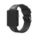 Bracelet de montre Garmin Vivoactive Acetate en silicone - noir