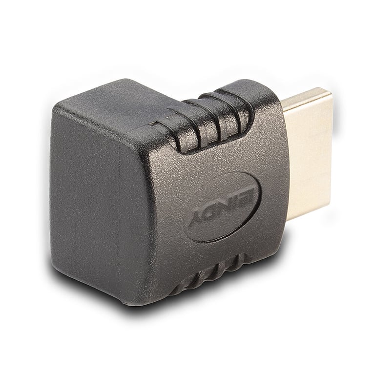 Lindy Adaptateur HDMI femelle vers HDMI mâle coudé à 90 dégrés vers le bas Neuf - vue 2