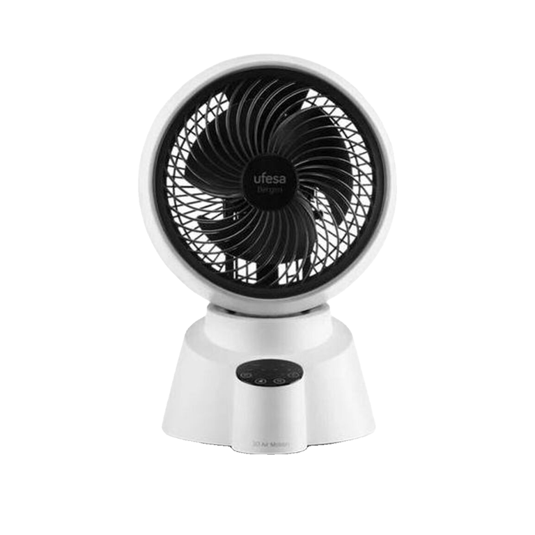 Ventilateur de Table Ufesa FF1470 22cm 6 Vitesses Oscillant Tête Inclinable avec Lumière Télécommande - vue 1