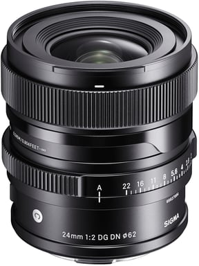 Sigma 24mm F2 DG DN MILC Objetivo ancho Negro
