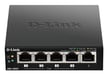 D-Link DGS-1005P/E commutateur réseau Non-géré Gigabit Ethernet (10/100/1000) Connexion Ethernet, supportant l'alimentation via ce port (PoE) Noir