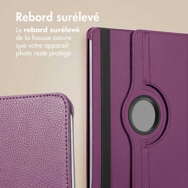 imoshion Coque tablette rotatif à 360° pour Lenovo Tab P12 - Violet